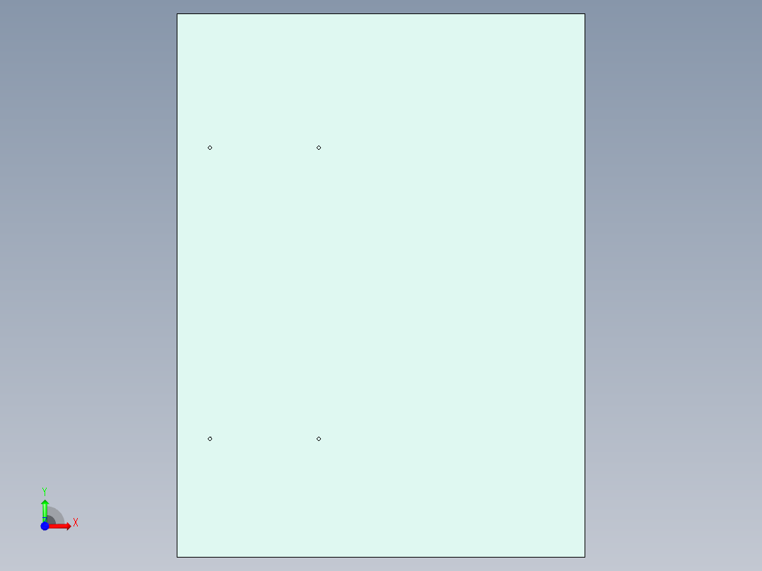 汽车白车身焊接前视图
