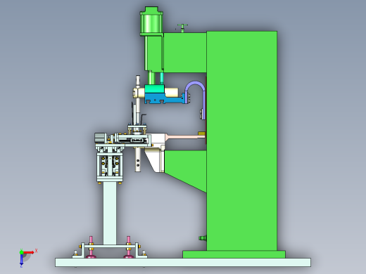 汽车白车身焊接俯视缩略图