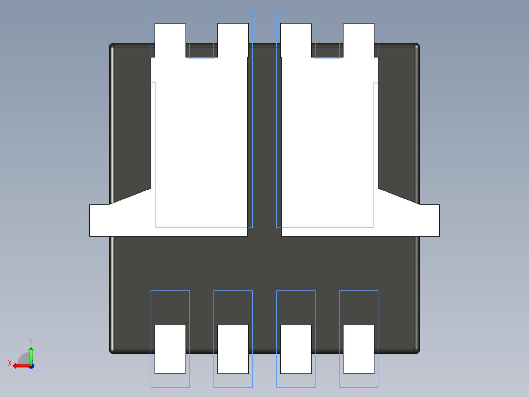 Vish_PowerPAK1212-8-dual后视图