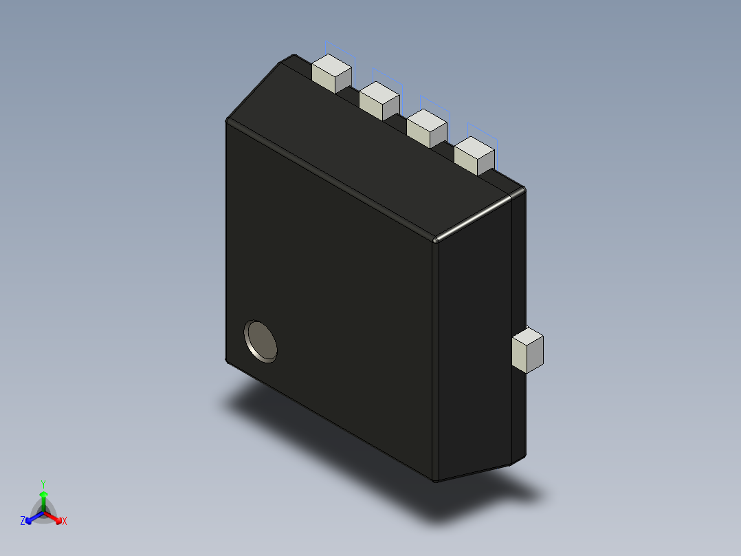 Vish_PowerPAK1212-8-dual正等轴测图