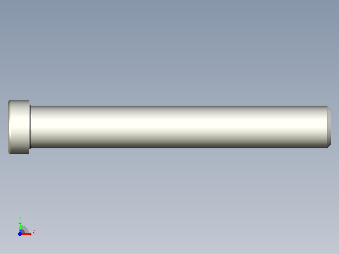 螺钉-Hexalobular_socket_screw-M14-100-60-7-18-10-R1.stp前视图