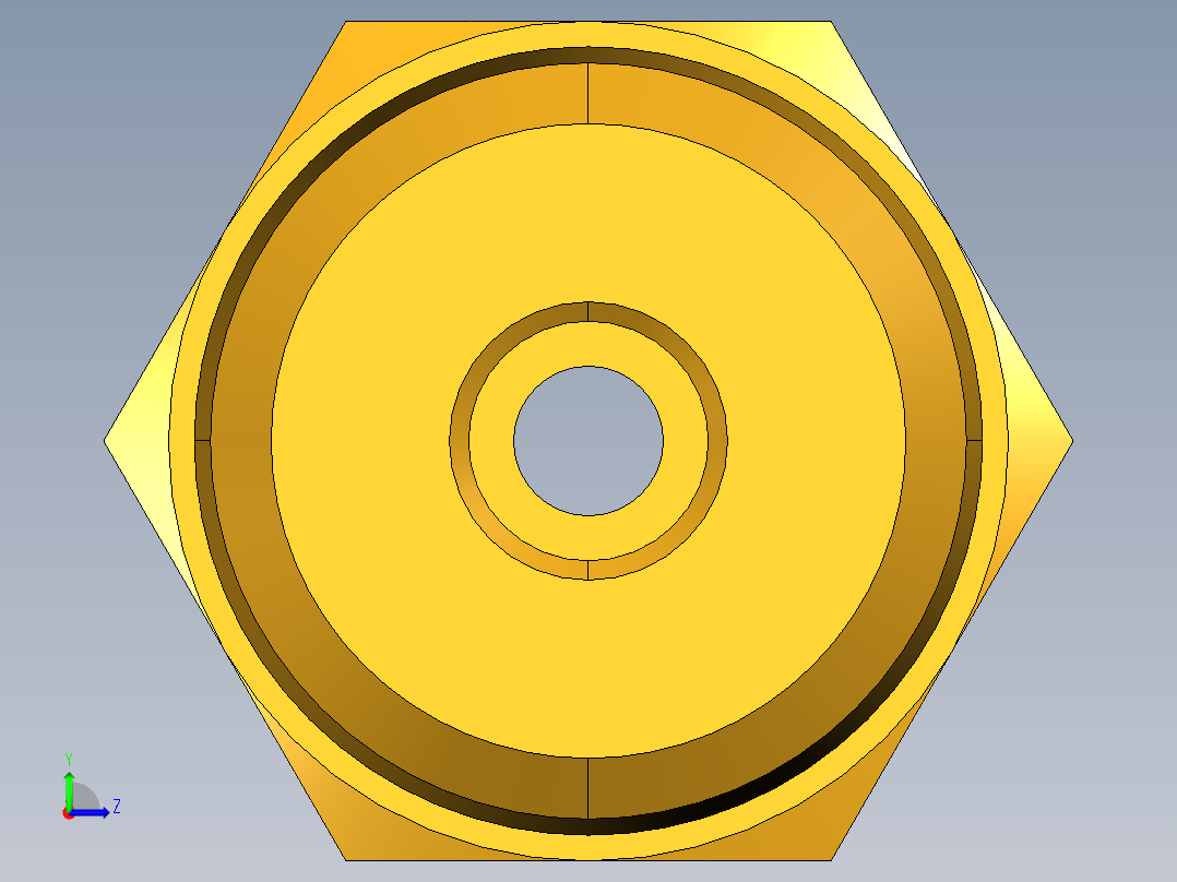 扩口式工业通用硬管接头Male Connector 48F-2-2左视图