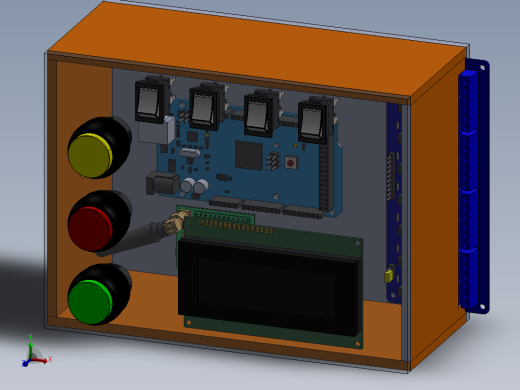电器柜 电控柜 (85) 三维 图纸