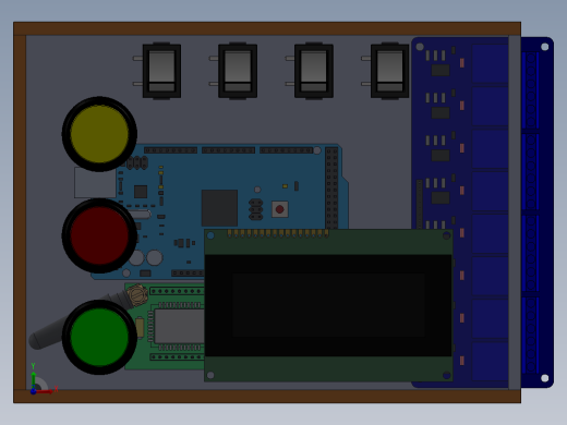 电器柜 电控柜 (85) 三维 图纸前视缩略图