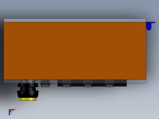 电器柜 电控柜 (85) 三维 图纸俯视缩略图