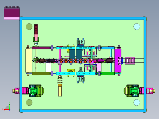 全自动折叠口罩耳带打钉机后视缩略图