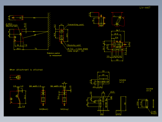 基恩士lv_new_cad_kc图纸模型