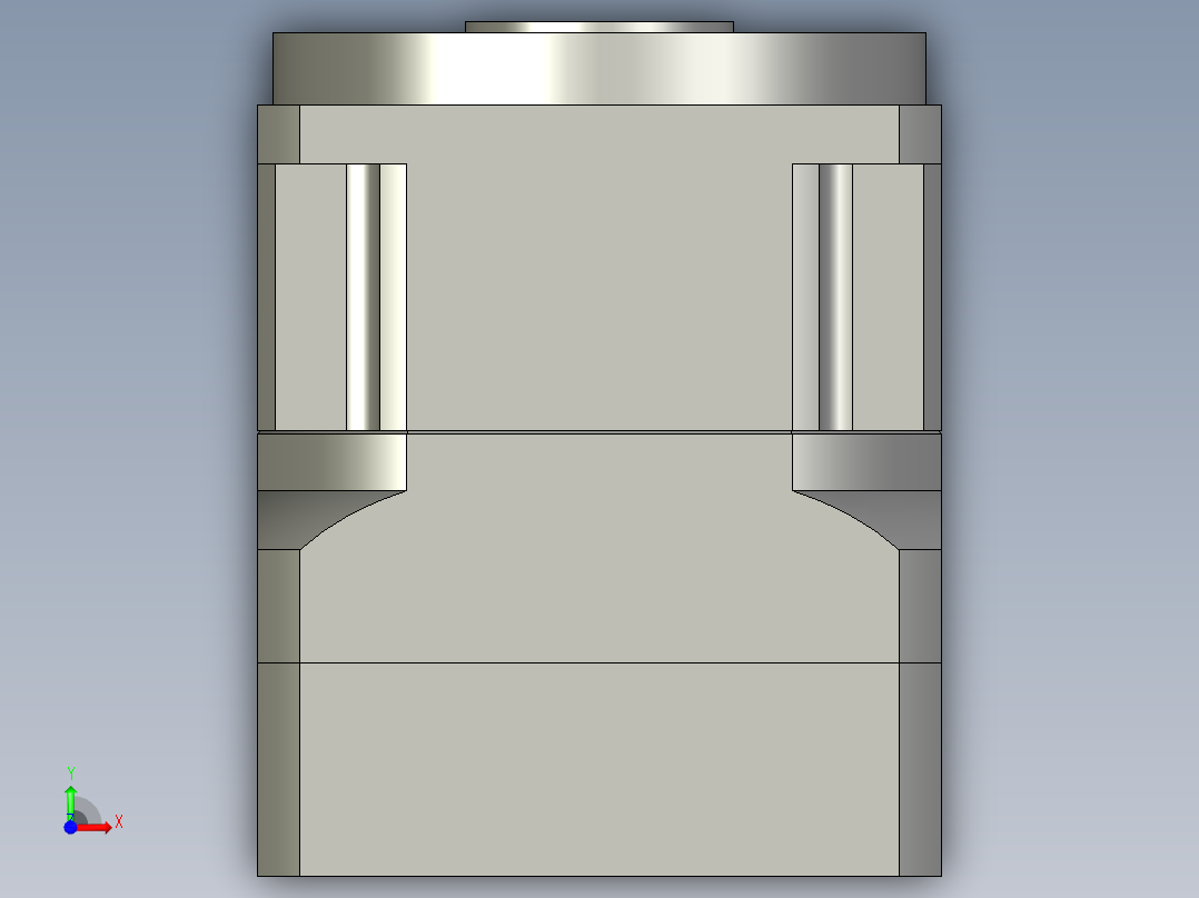 斜齿孔PGH115-L1 19-70-90-M5 KCZ25.STEP前视图