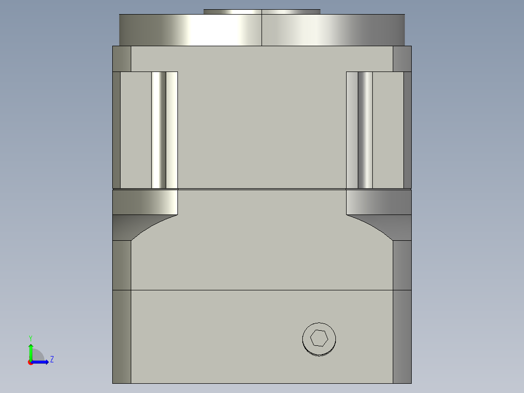 斜齿孔PGH115-L1 19-70-90-M5 KCZ25.STEP左视图