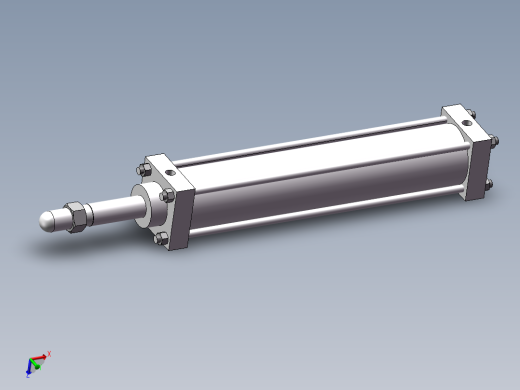 液压缸模型