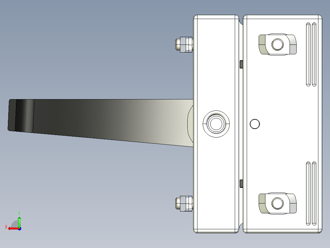 型材-KJN SLIDING DOOR LOCK WITH UNIFORM LOCK 3842525947后视图