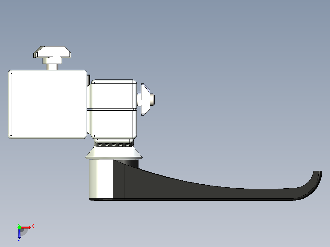 型材-KJN SLIDING DOOR LOCK WITH UNIFORM LOCK 3842525947俯视图