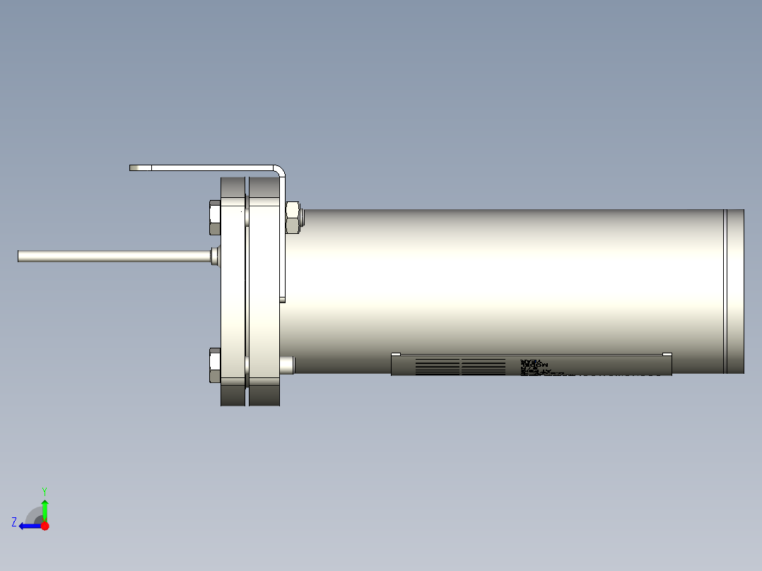 TLR-4225样品冷却器-热交换器右视图