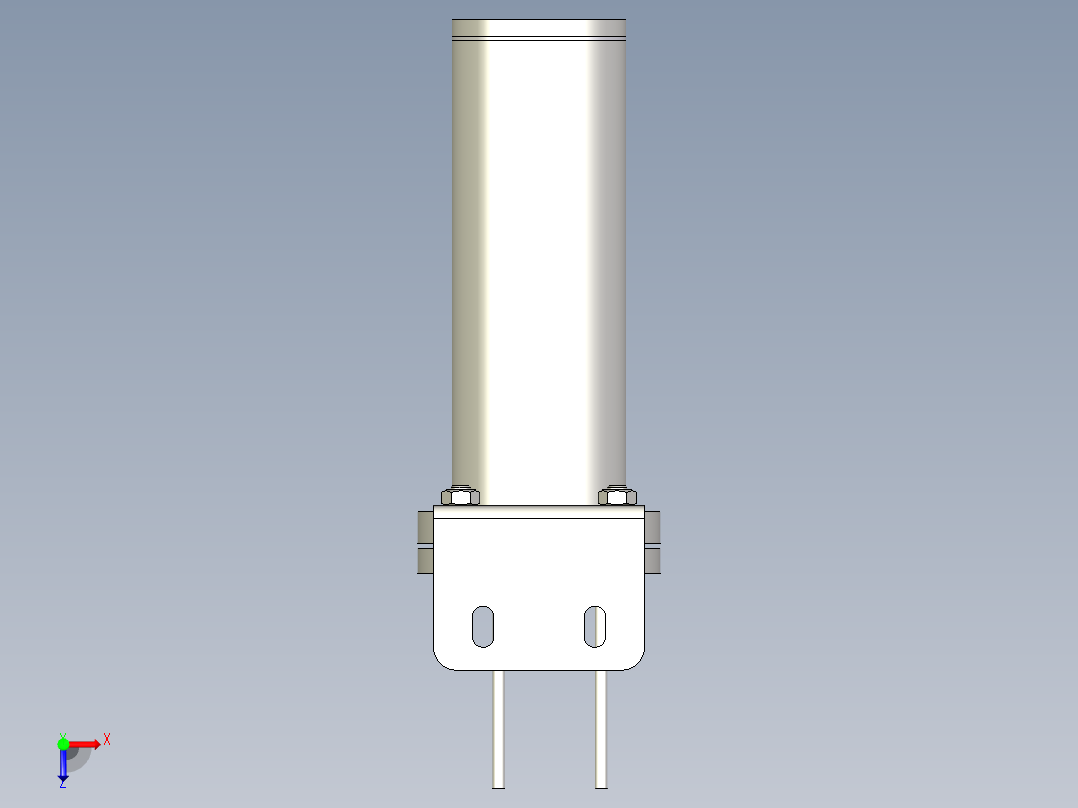 TLR-4225样品冷却器-热交换器俯视图