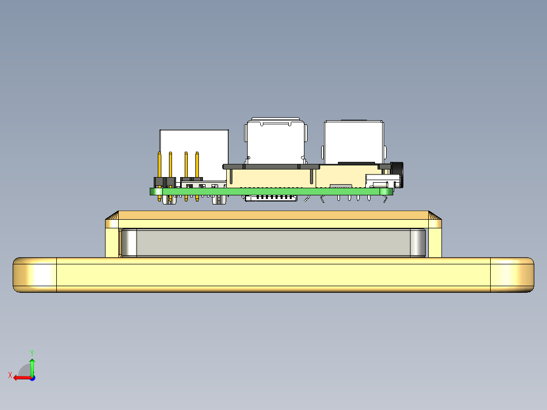 迷你USB 2后视图