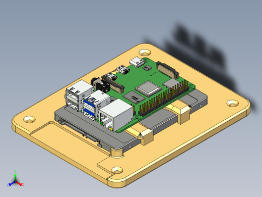 迷你USB 2正等轴测缩略图