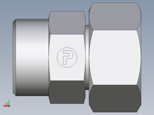 卡套式工业通用硬管接头EO_Distance_piece_adapter_DA18LOMDCF后视缩略图
