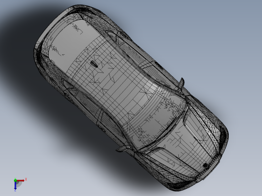 X6 Car全能轿跑车俯视缩略图