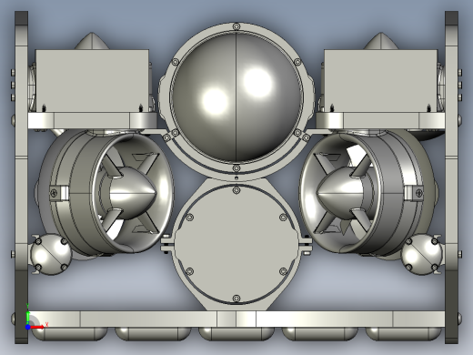 水下无人机遥控黑科技飞行器前视缩略图