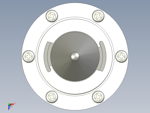過瀘器(籃型)FRB+C-3D多系列多零件图纸模型俯视缩略图