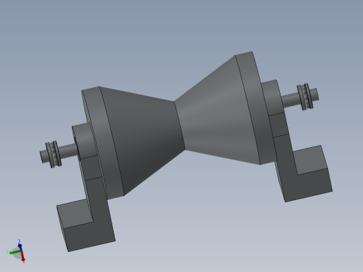 转子燃气轮机890---模型格式为 sw