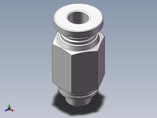 螺纹直通APC4-M5（M5-4厘）