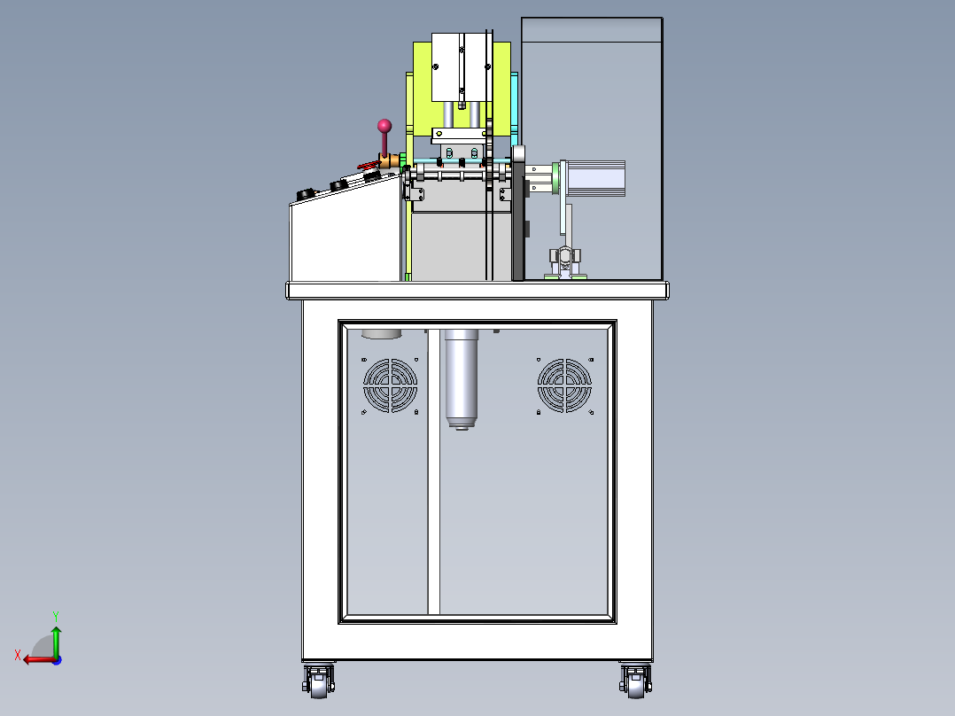 织带自动裁断机sw18可编辑后视图