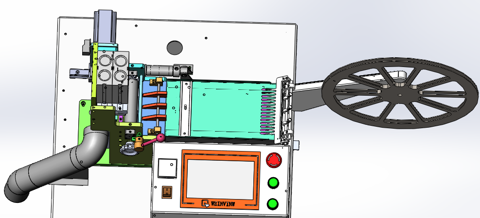 织带自动裁断机sw18可编辑