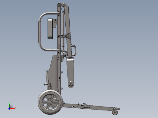 多功能折叠型医疗台车sw20前视缩略图