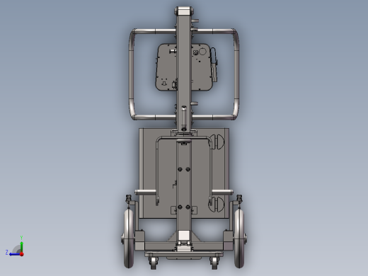多功能折叠型医疗台车sw20右视缩略图