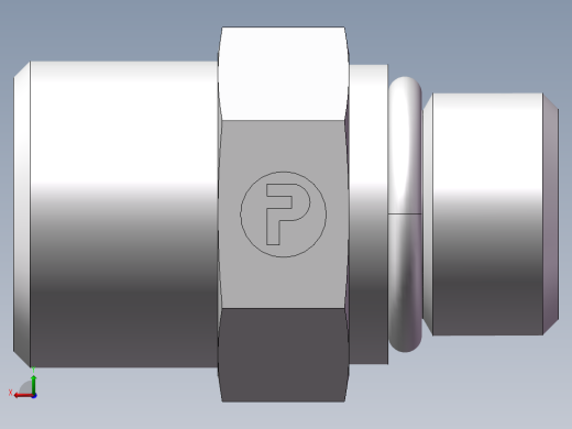 美制O圈密封接头、1DO-18-06后视缩略图