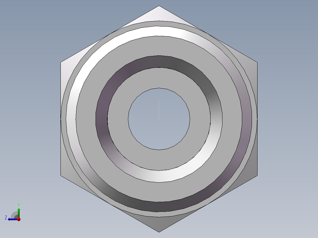 美制O圈密封接头、1DO-18-06右视图