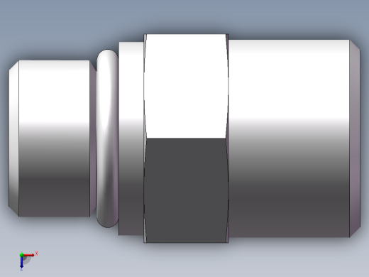 美制O圈密封接头、1DO-18-06俯视缩略图