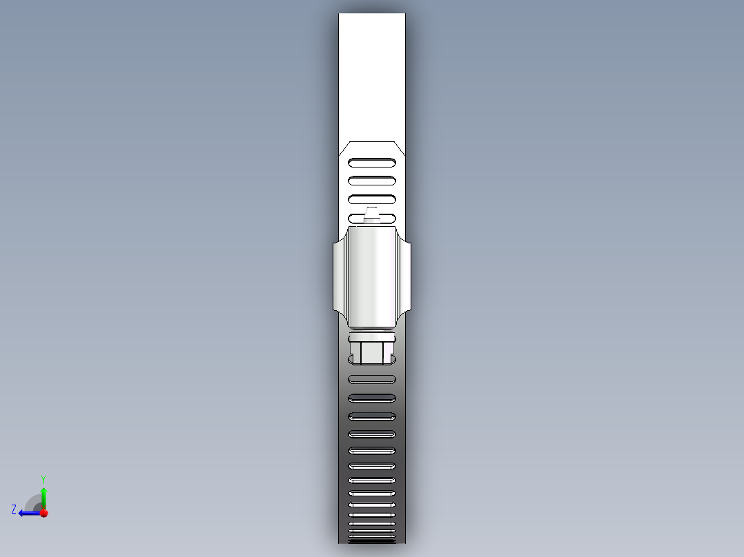 管箍 喉箍 管卡箍 管夹抱箍 带配置右视图