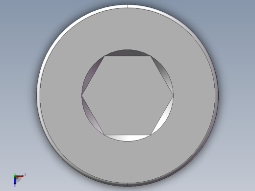 堵头 4BN 内六角螺堵、4BN-24WD俯视缩略图