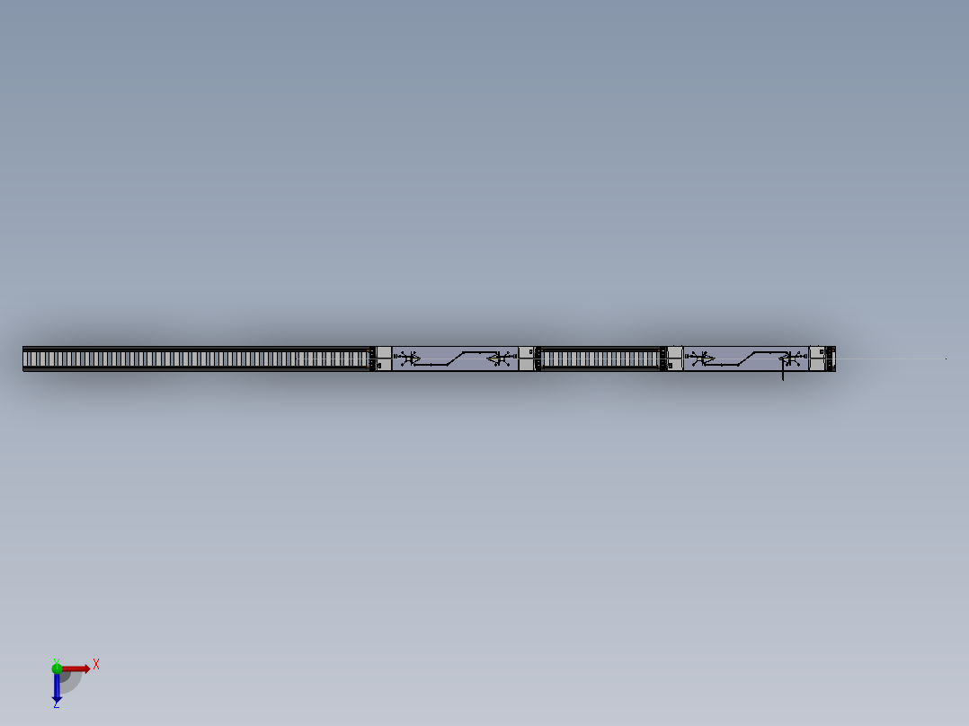 火车、动车、高铁(36)俯视图