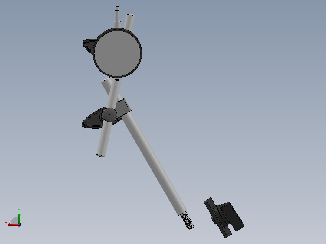 磁力座(4)后视图