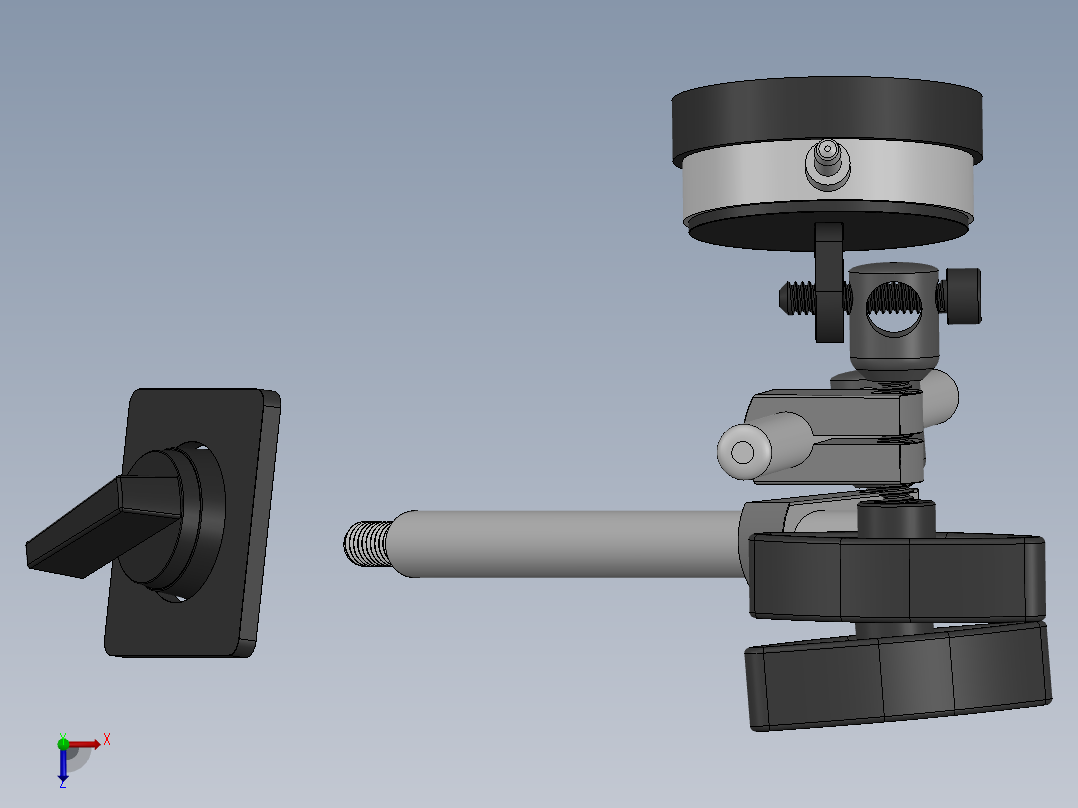 磁力座(4)俯视图