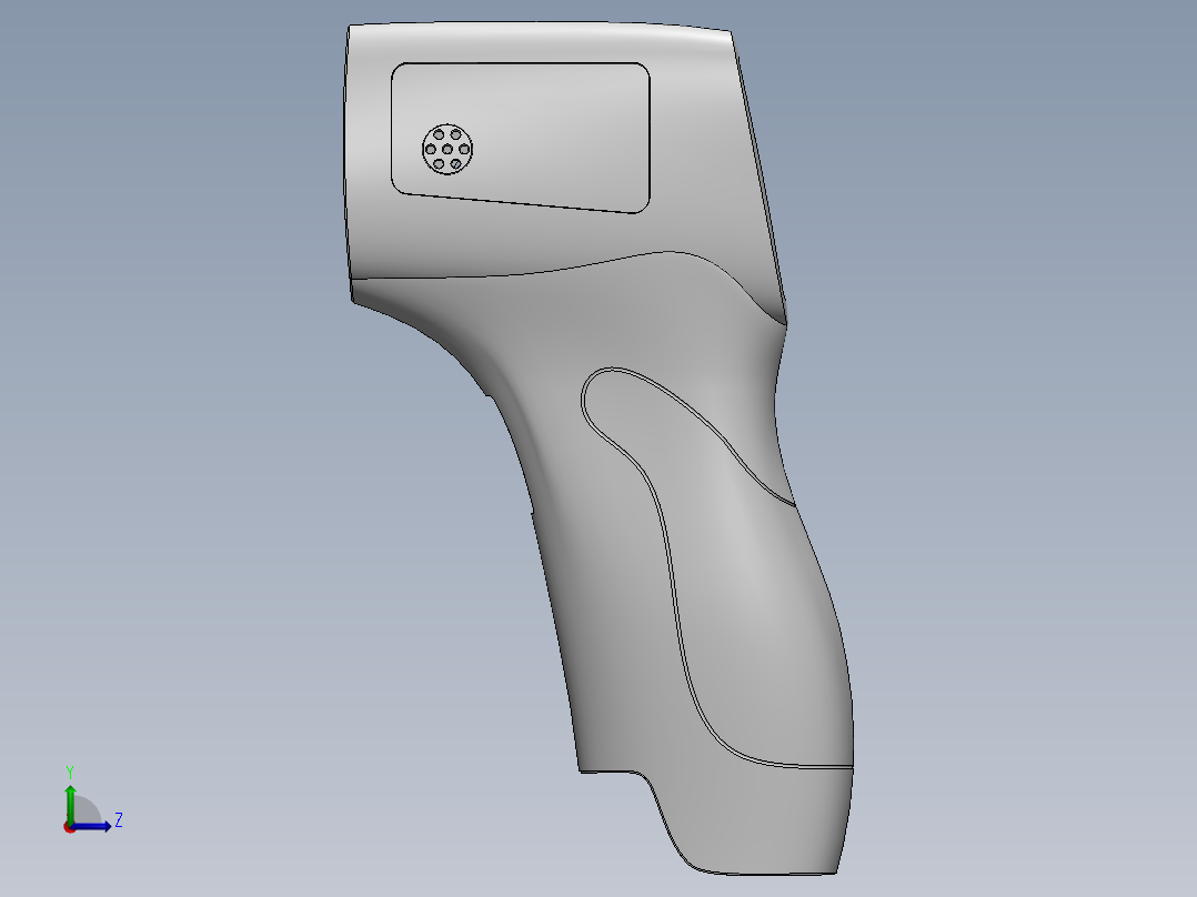 温度计(16)左视图