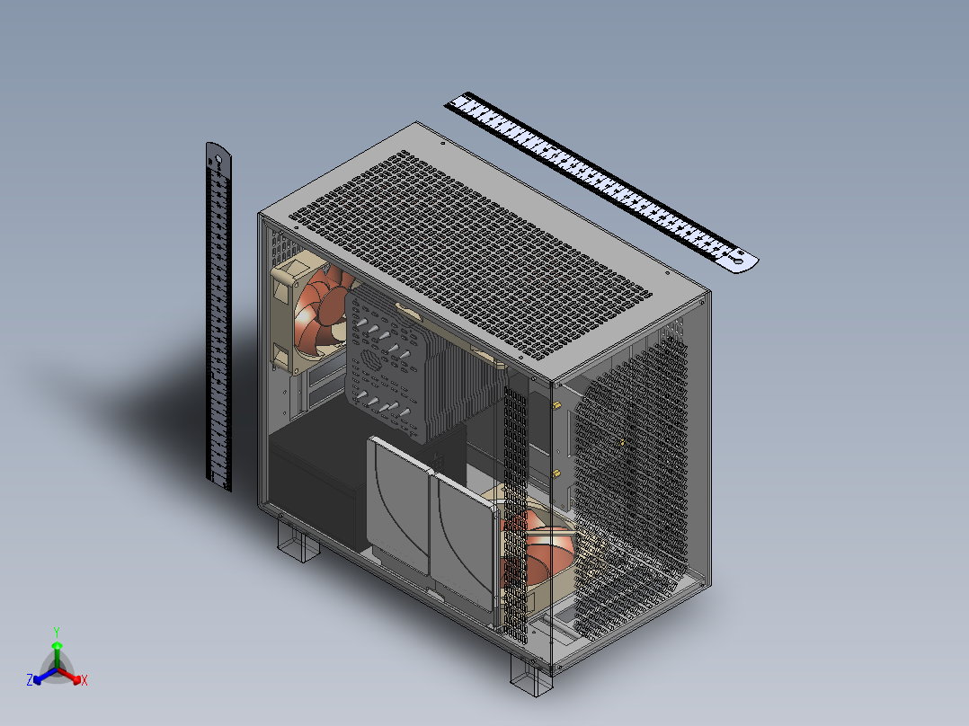 电脑、笔记本(89)正等轴测图