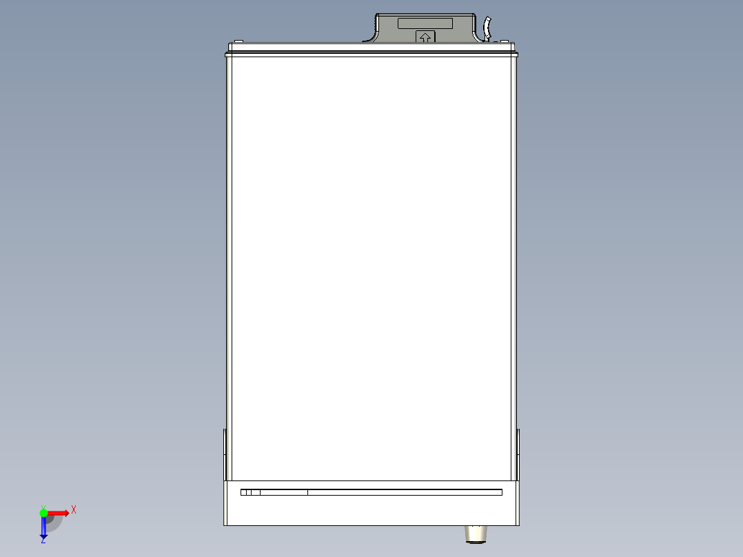 34970A数据采集开关单元俯视图