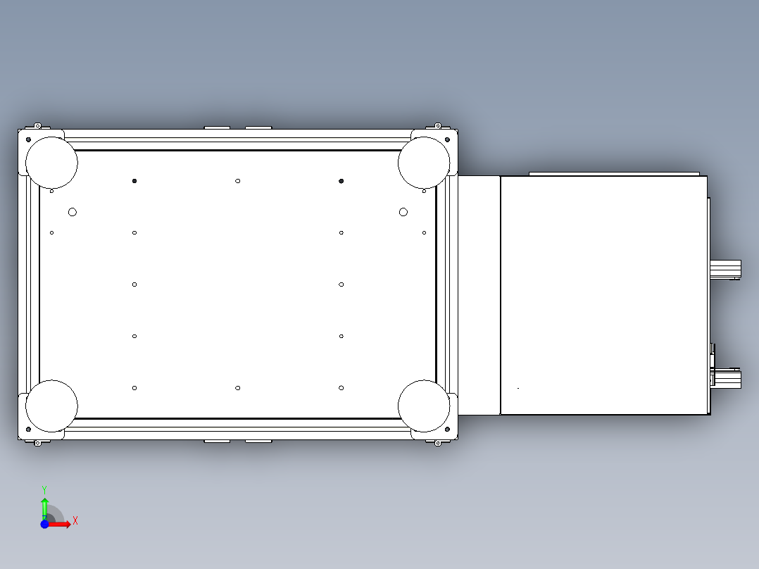 在线式FCT检测设备前视图