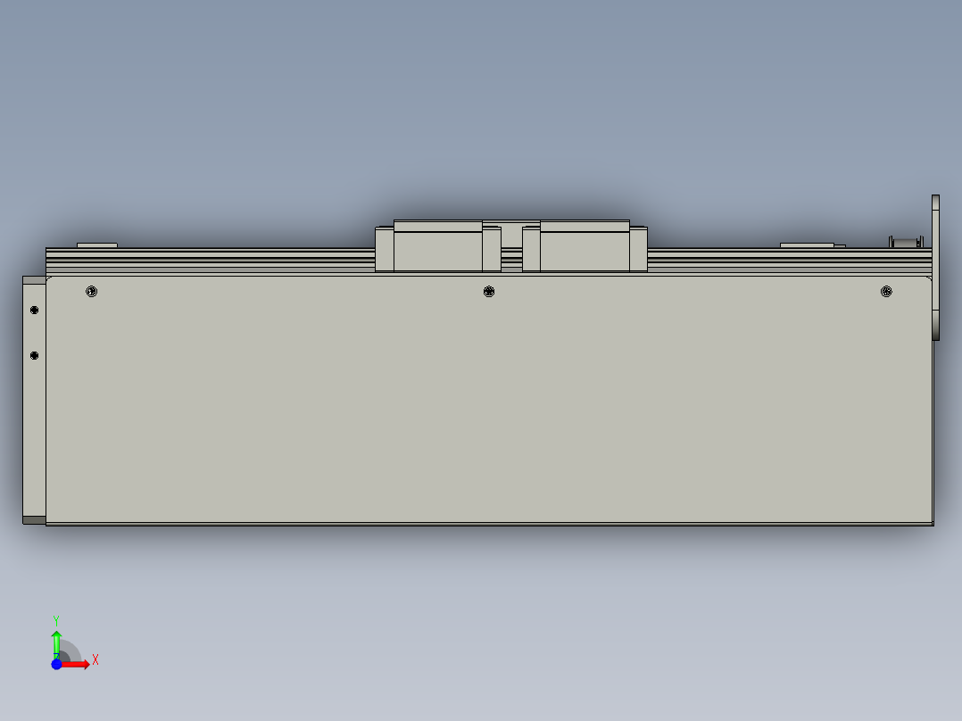 HWT1-直线升降模组S400前视图