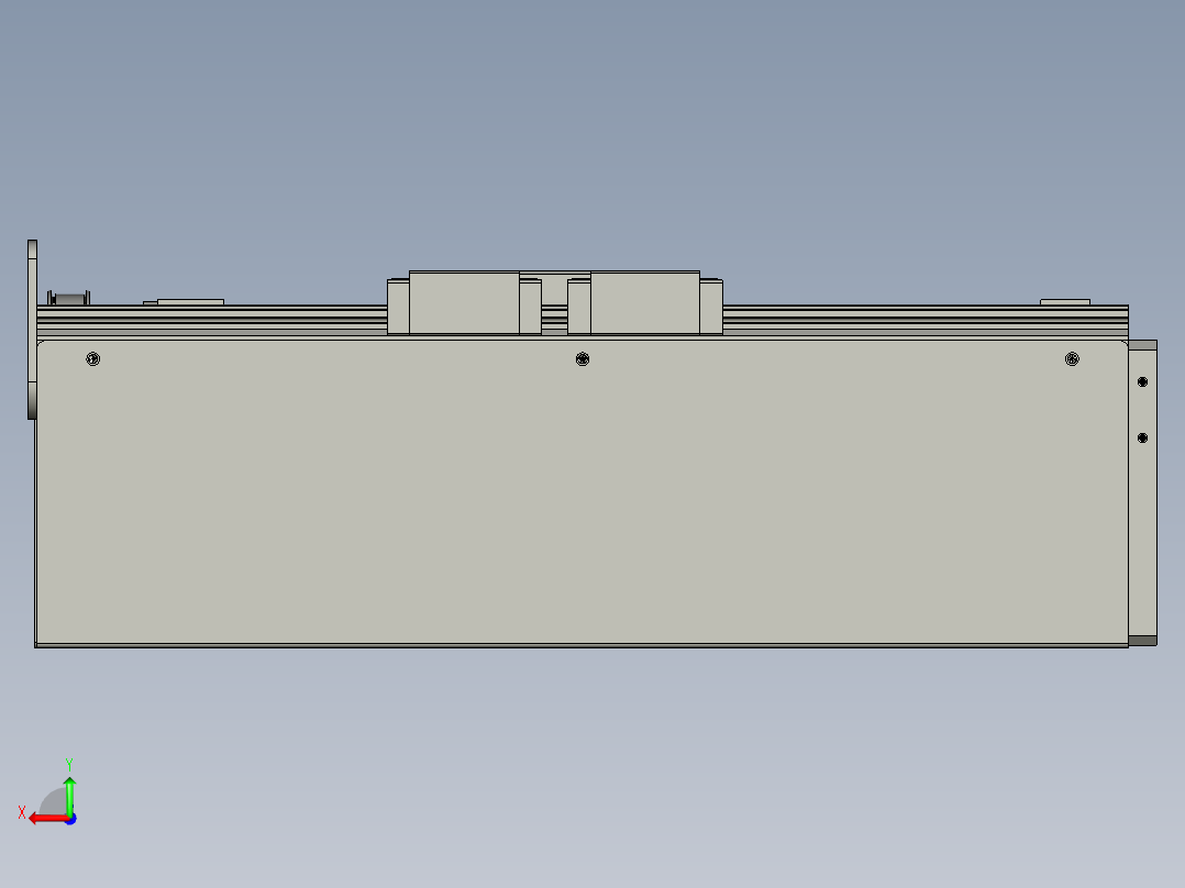 HWT1-直线升降模组S400后视图