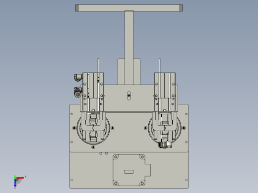 2018SOLIDWORKS1100Z包铜箔机构俯视缩略图