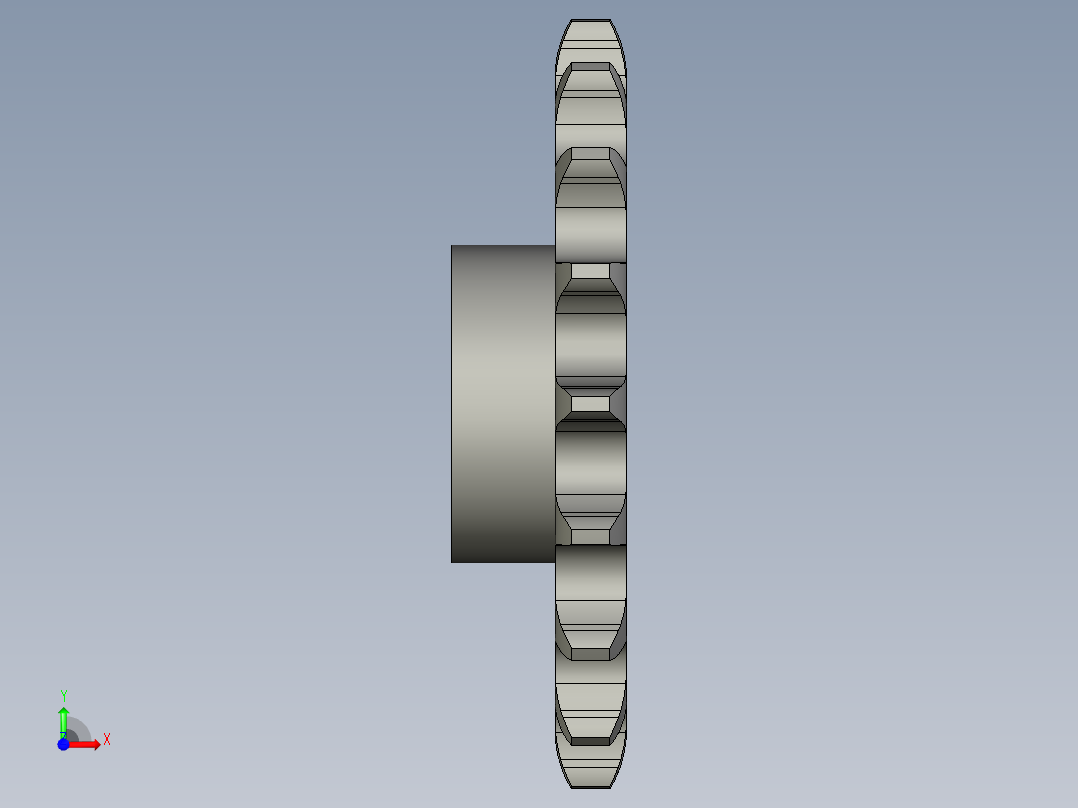 链轮10B-18前视图