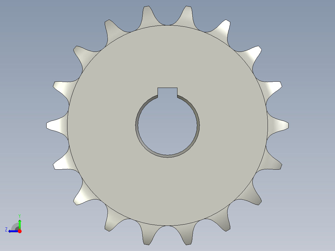 链轮10B-18右视图