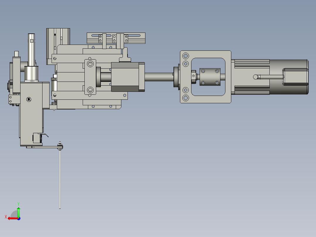 YWP200K4-07C-00右切极片组件后视图