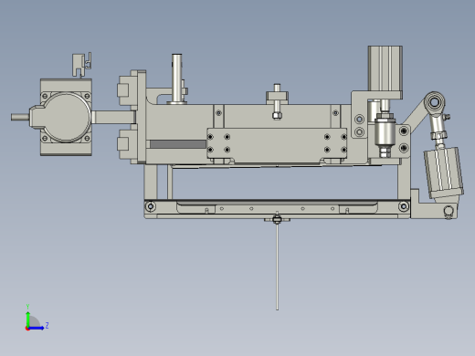 YWP200K4-07C-00右切极片组件左视缩略图
