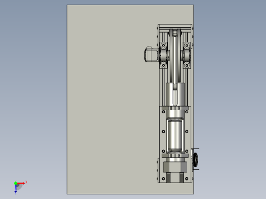 易拉罐压扁设备俯视缩略图